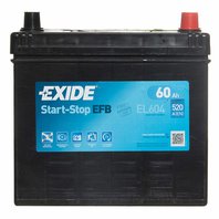 startovací baterie EFB 60Ah 520A 12V